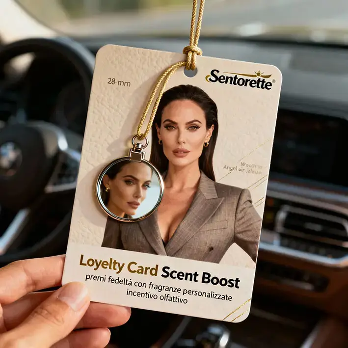 Loyalty Card Scent Boost: praemia fidelitatem cum fragrantiis personalizatis﻿﻿