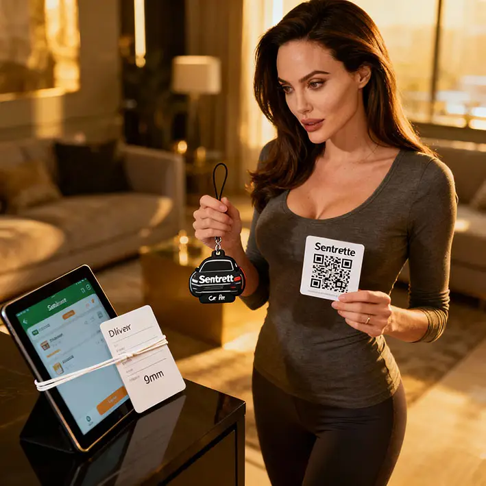 Sentorette QR CODE for restaurants and takeaway